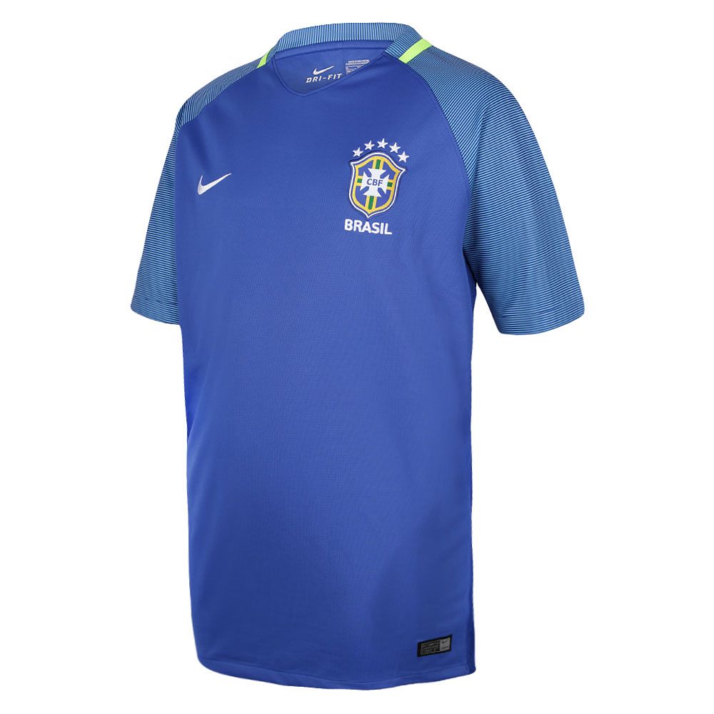 Camiseta 2ª Brasil Copa América 2016 Junior Azul - Fútbol Factory