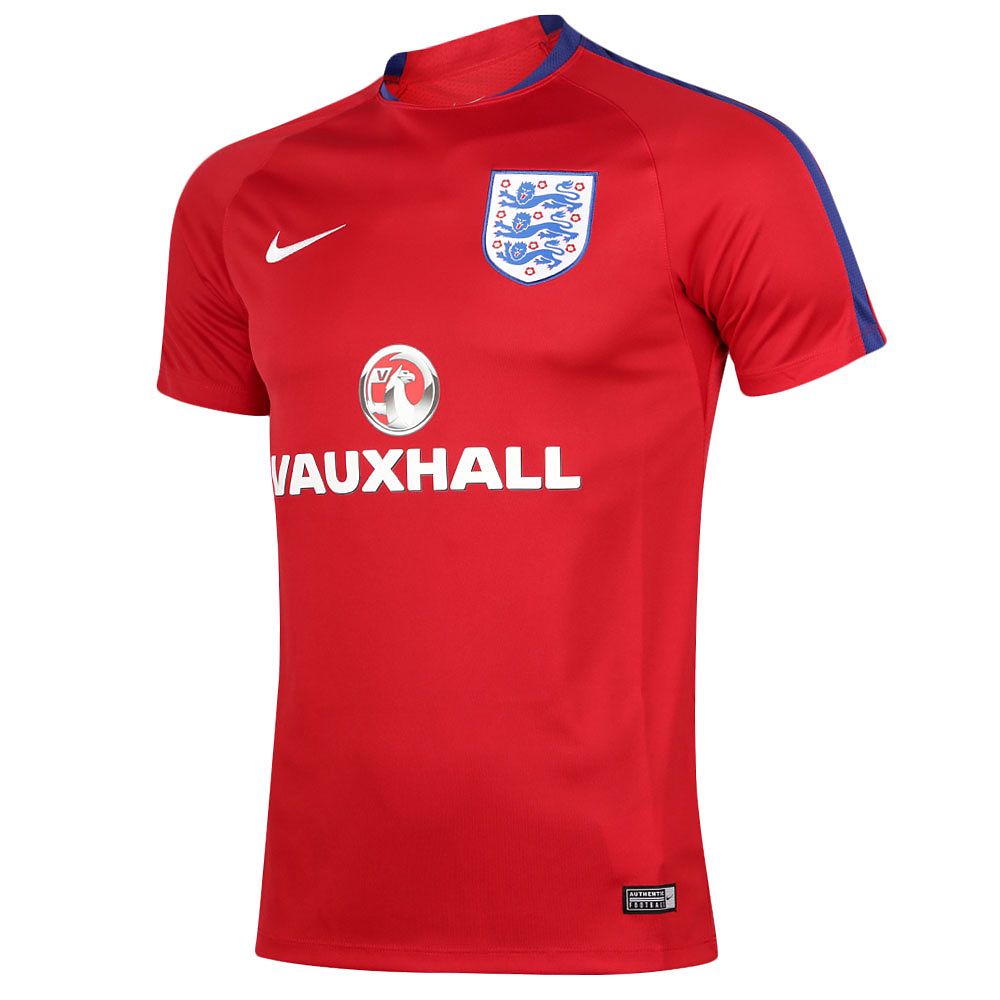Camiseta Inglaterra Eurocopa 2016 Training Rojo - Fútbol Factory