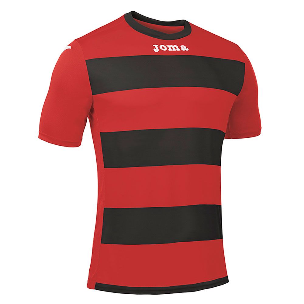 Camiseta Europa III Rojo negro - Fútbol Factory