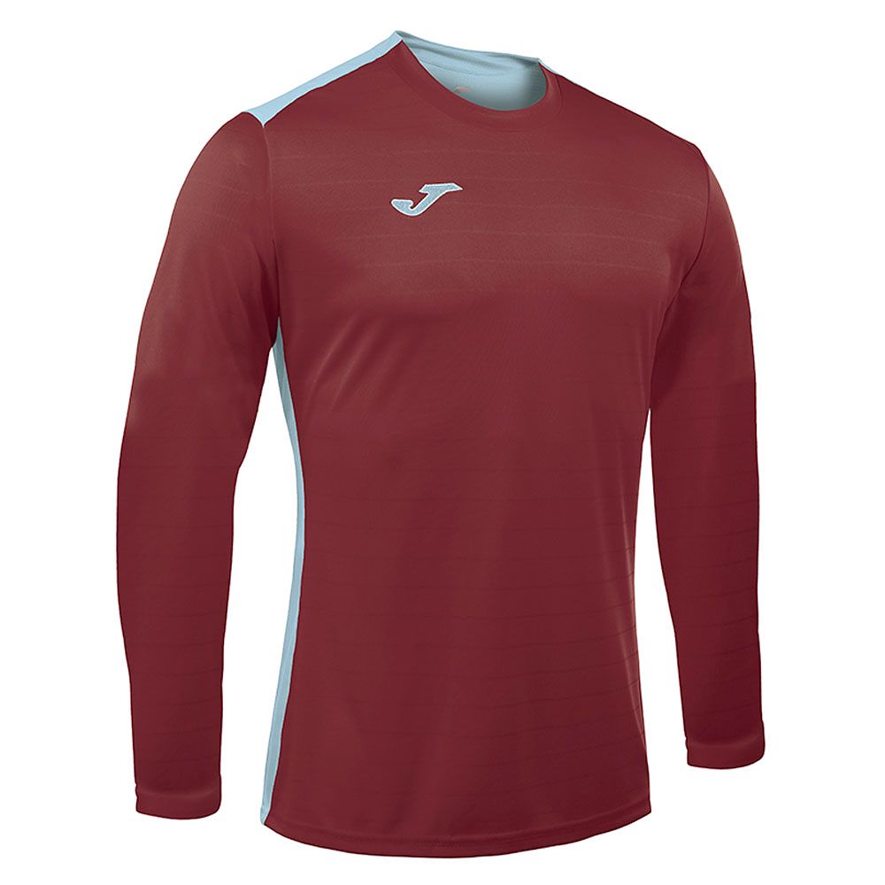 Camiseta Campus II Manga Larga Granate - Fútbol Factory
