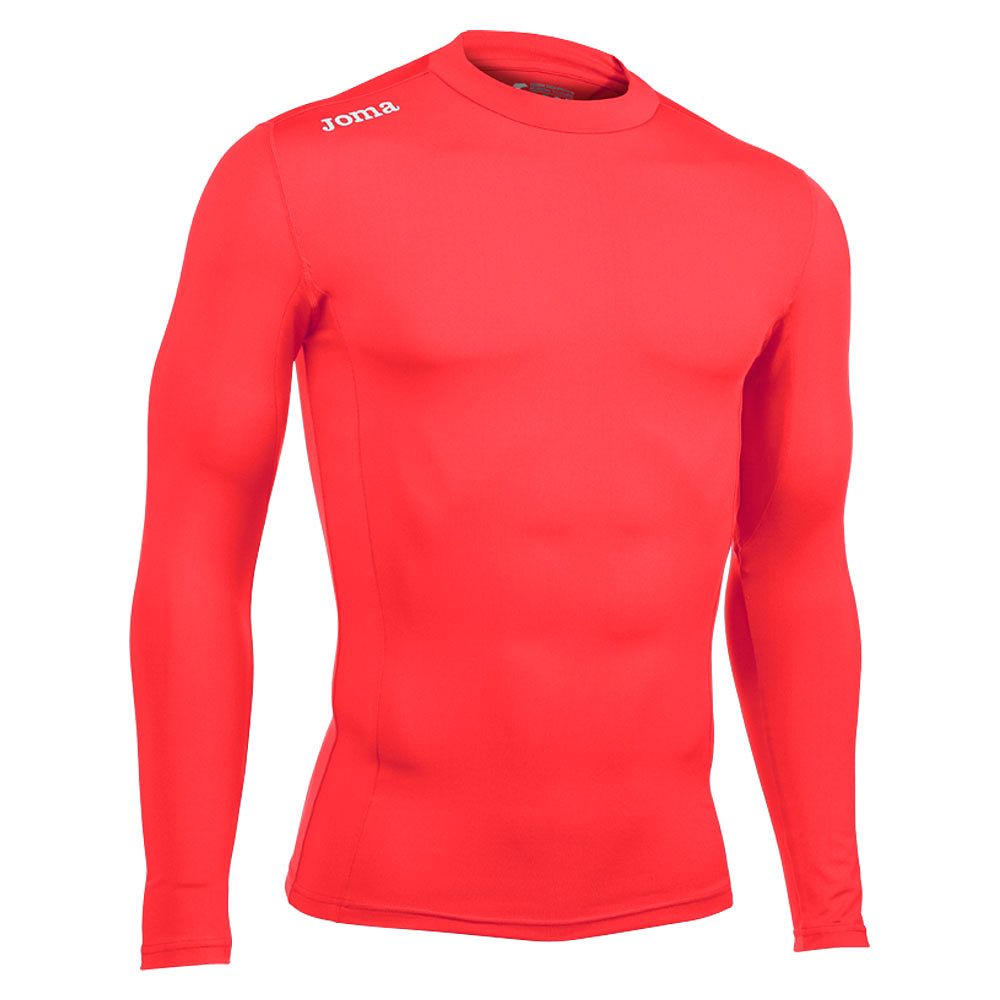 Camiseta Térmica Brama Academy Manga Larga Naranja - Fútbol Factory