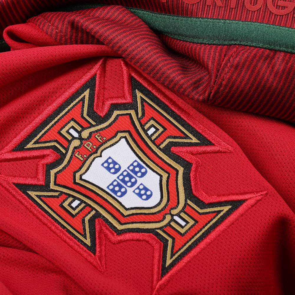 Camiseta 1ª Portugal Eurocopa 2016 Rojo - Fútbol Factory