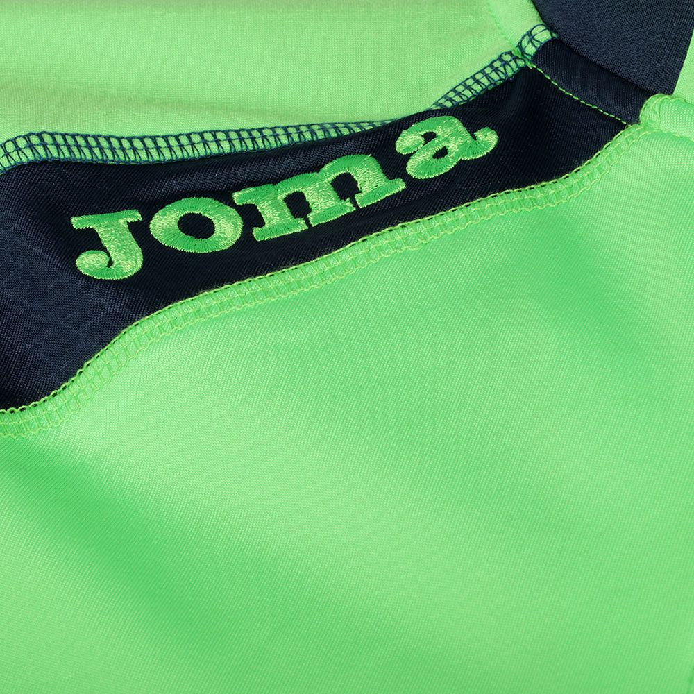 Sudadera de Training Elite V 1/4 Verde Fluor - Fútbol Factory