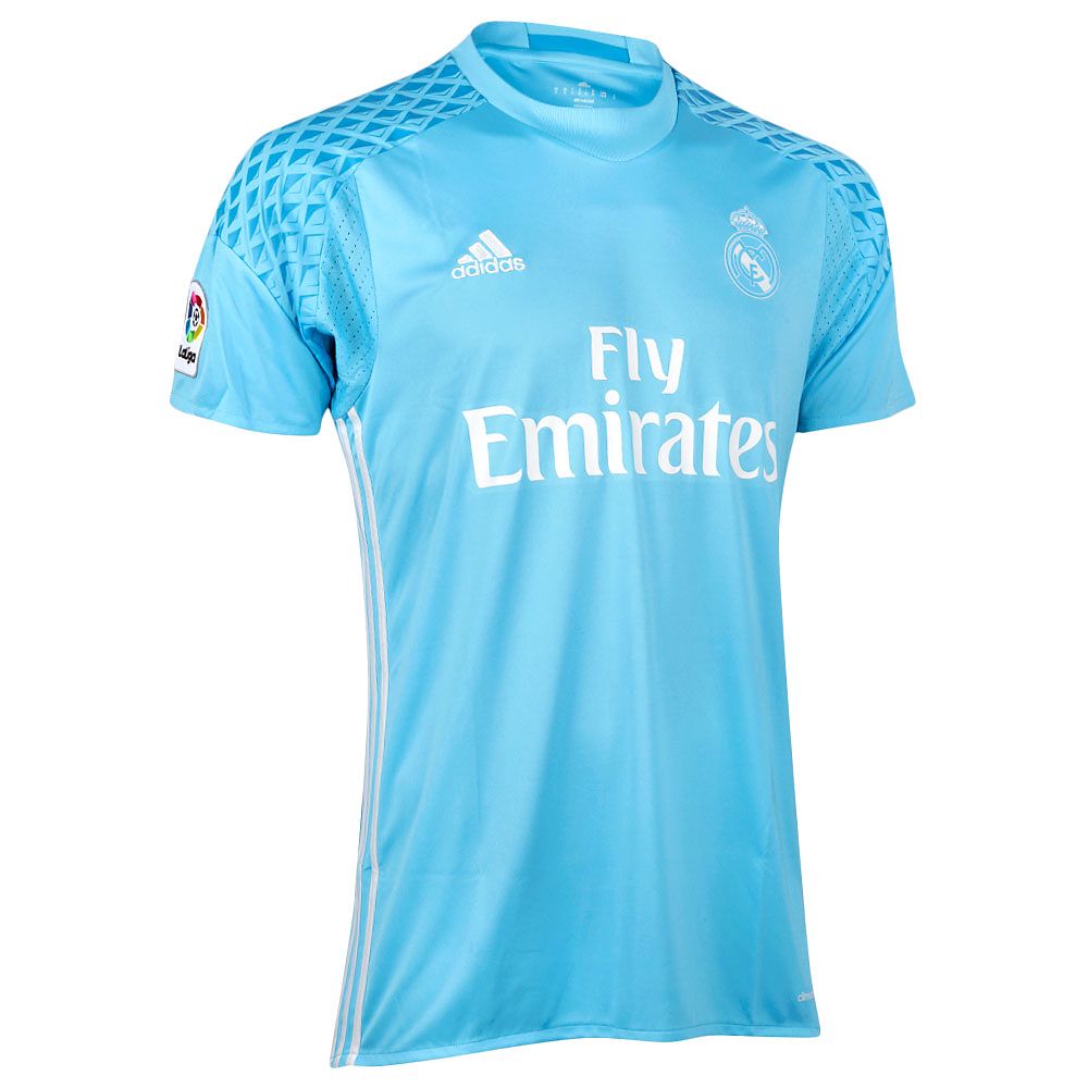 Camiseta 1ª Real Madrid 2016/2017 Portero Azul - Fútbol Factory