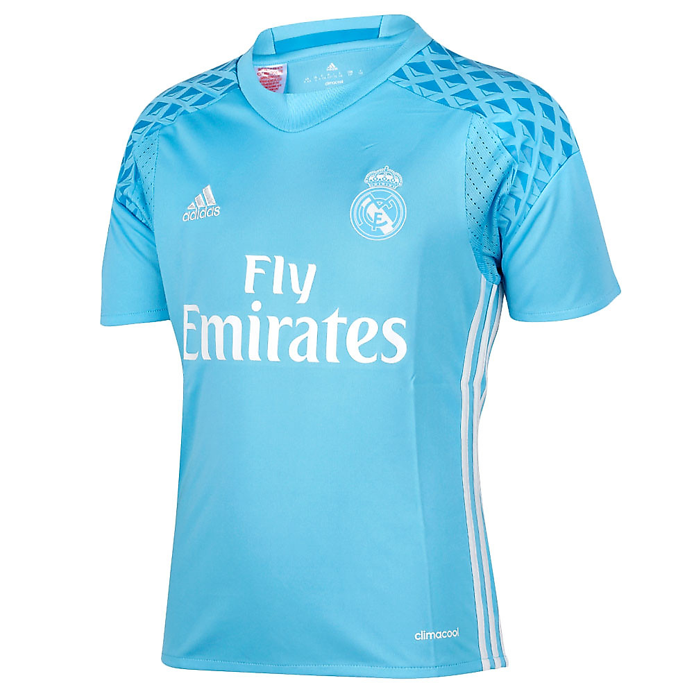 Camiseta 1ª Real Madrid 2016/2017 Portero Junior Azul - Fútbol Factory