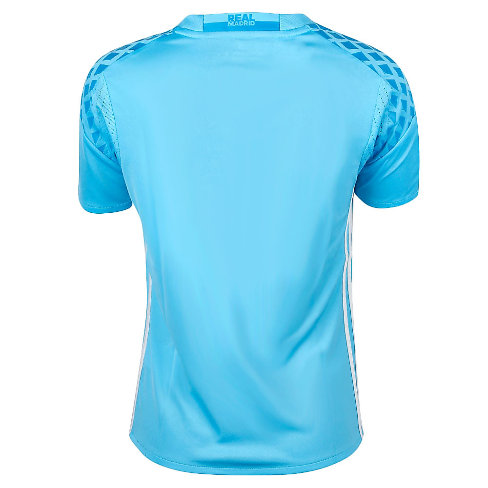 Camiseta 1ª Real Madrid 2016/2017 Portero Junior Azul - Fútbol Factory