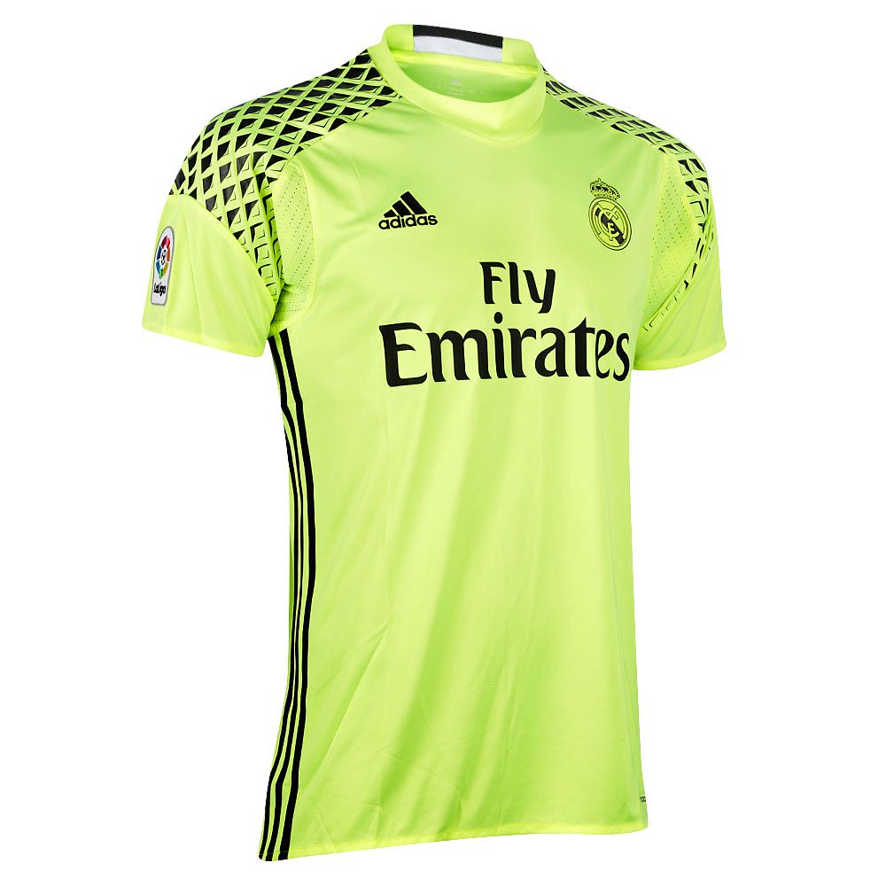 Camiseta 2ª Real Madrid 2016/2017 Portero Amarillo - Fútbol Factory