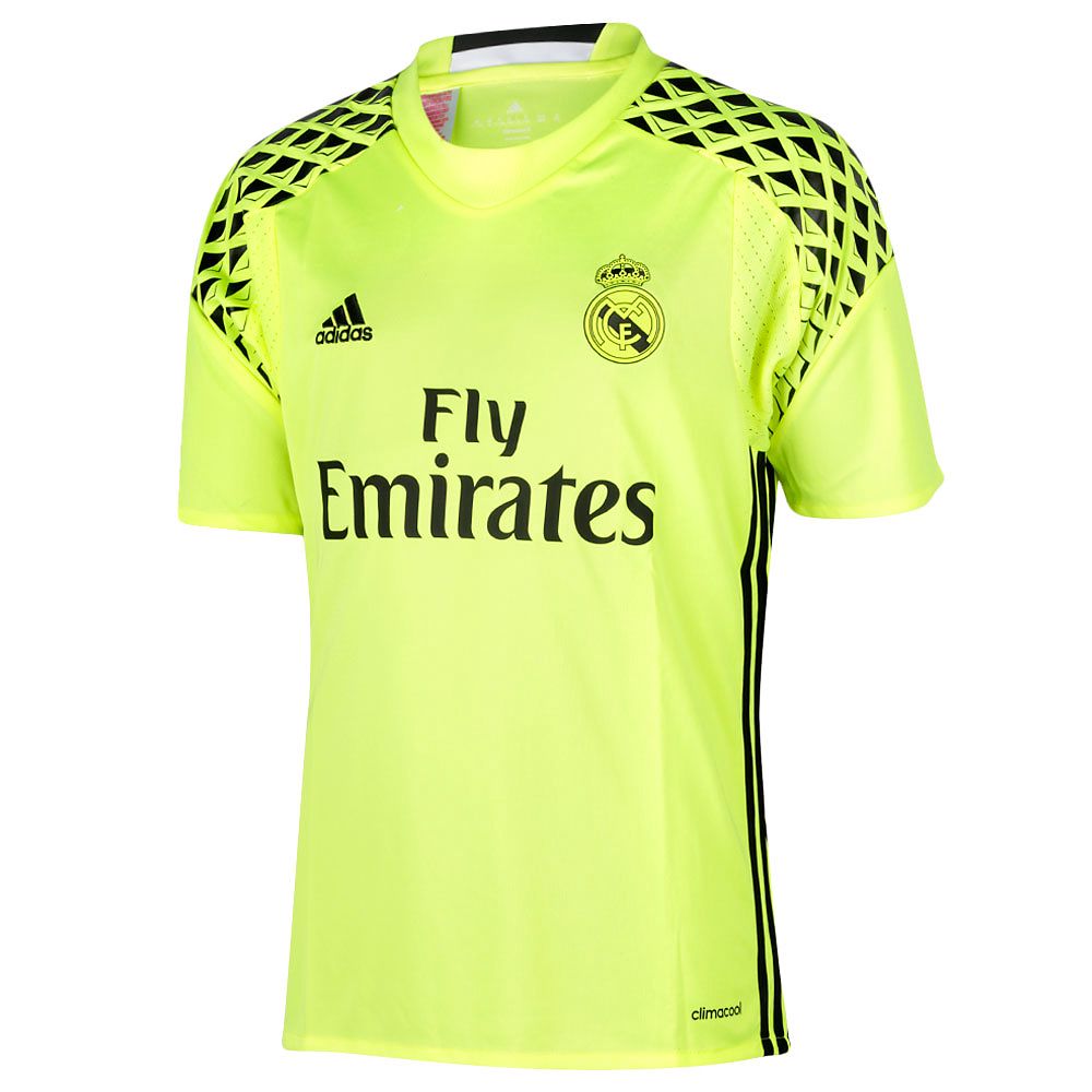 Camiseta 2ª Real Madrid 2016/2017 Portero Junior Amarillo - Fútbol Factory
