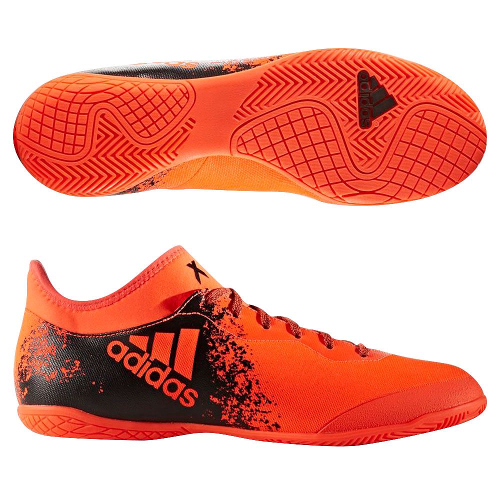 Zapatillas de fútbol sala X 16.3 Court Rojo - Fútbol Factory