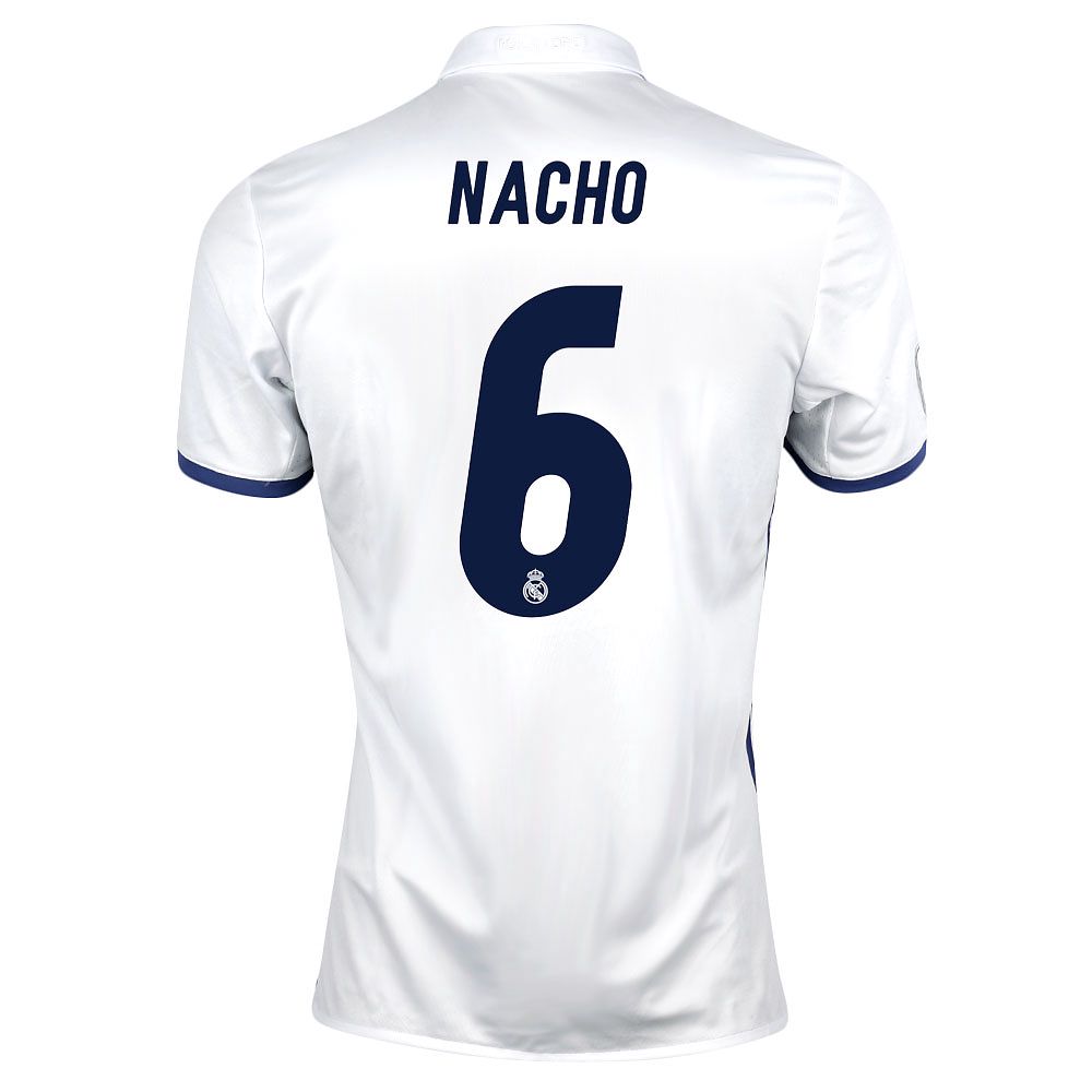 Camiseta 1ª Real Madrid 2016/2017 Nacho - Fútbol Factory