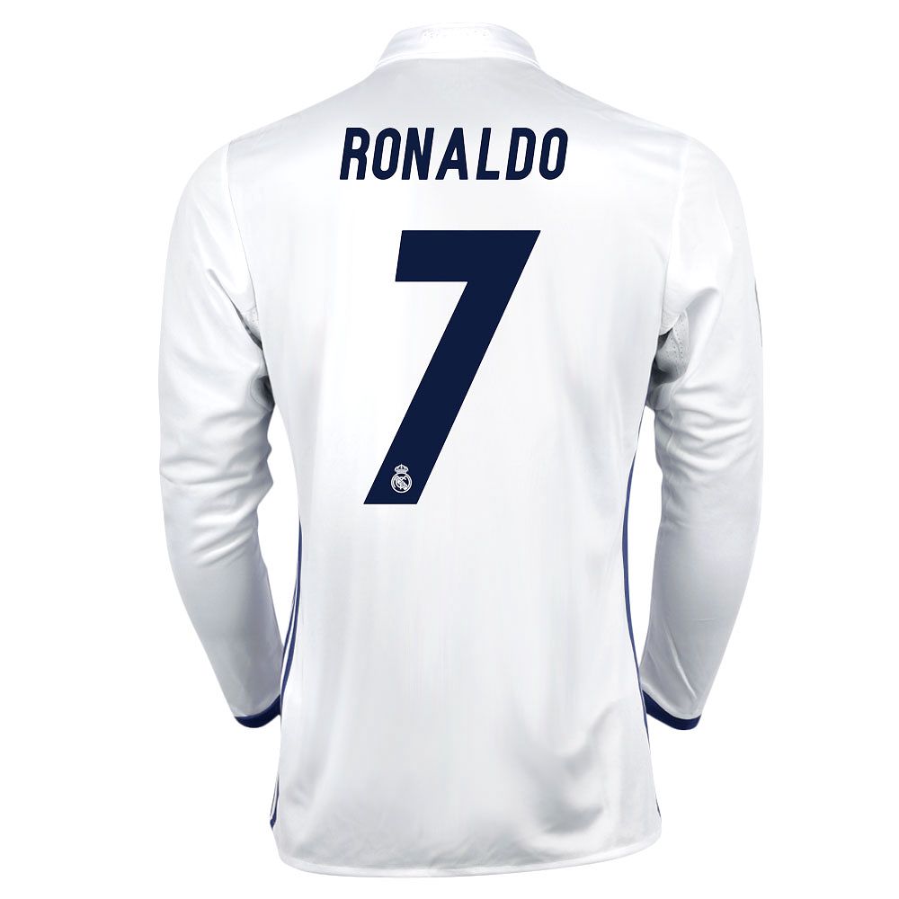 Camiseta 1ª Real Madrid 2016/2017 Ronaldo Manga Larga - Fútbol Factory