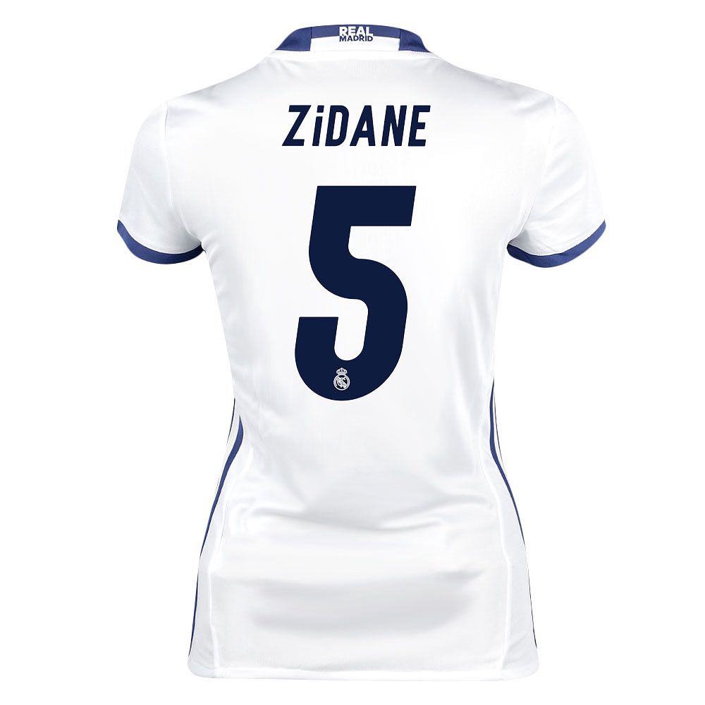 Camiseta 1ª Real Madrid 2016/2017 Zidane Mujer - Fútbol Factory