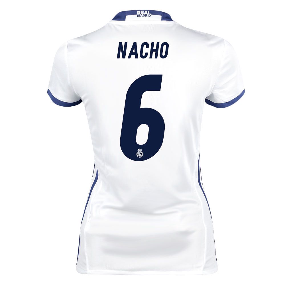 Camiseta 1ª Real Madrid 2016/2017 Nacho Mujer - Fútbol Factory