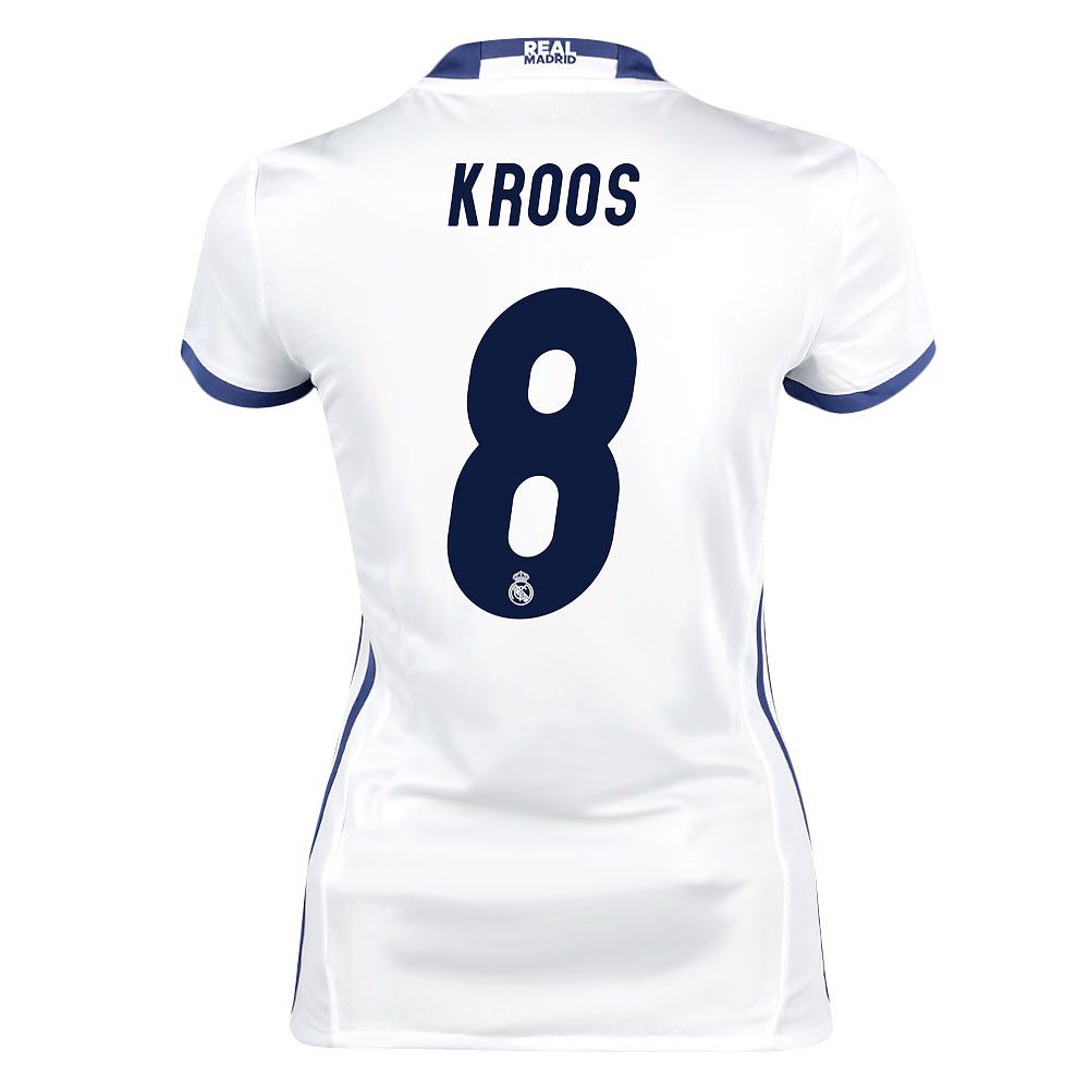 Camiseta 1ª Real Madrid 2016/2017 Kroos Mujer - Fútbol Factory