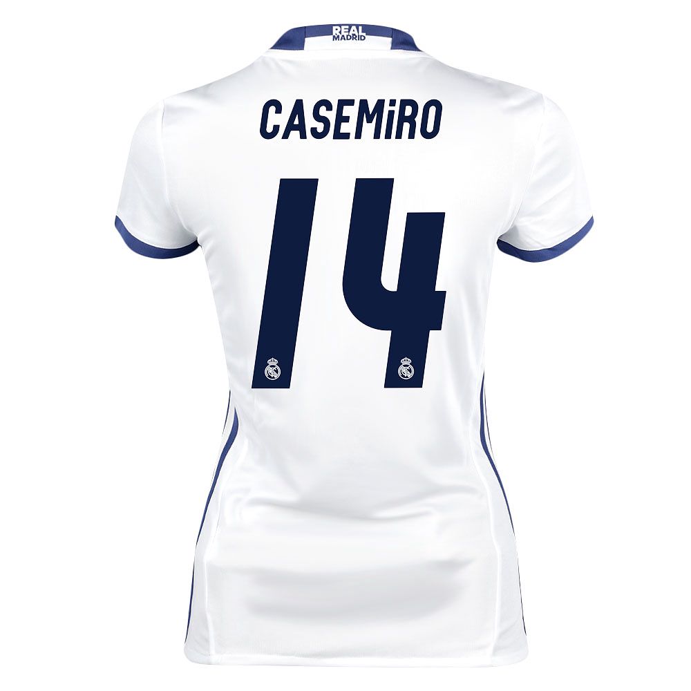Camiseta 1ª Real Madrid 2016/2017 Casemiro Mujer - Fútbol Factory