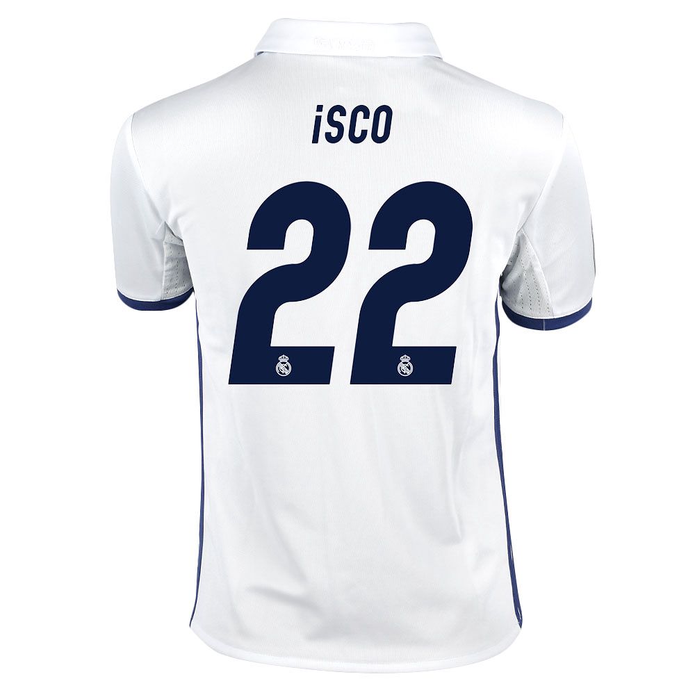 Camiseta 1ª Real Madrid 2016/2017 Isco Junior - Fútbol Factory