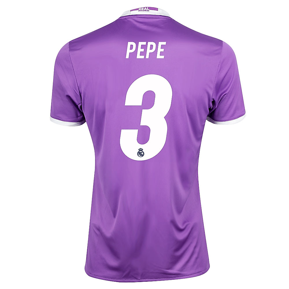 Camiseta 2ª Real Madrid 2016/2017 Pepe Morado Camiseta 2ª Real Madrid 2016/2017 Pepe Morado - Fútbol Factory