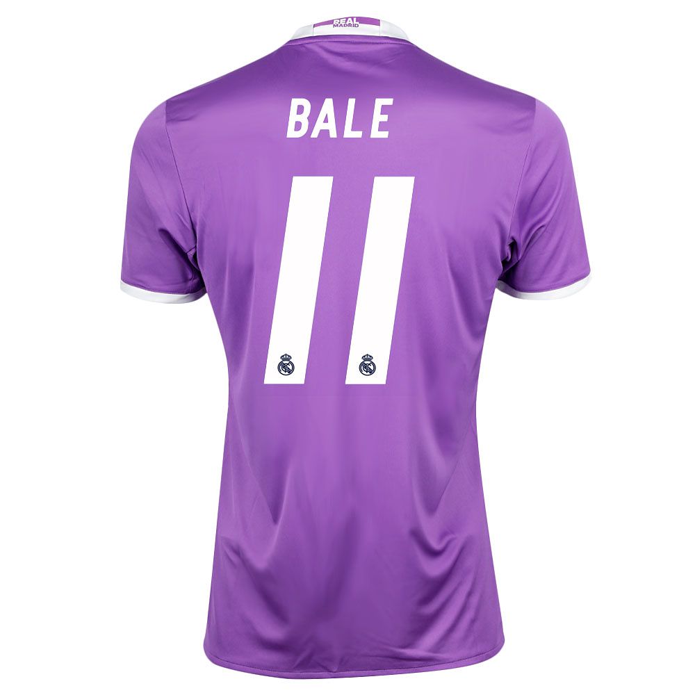 Camiseta 2ª Real Madrid 2016/2017 Bale Morado - Fútbol Factory