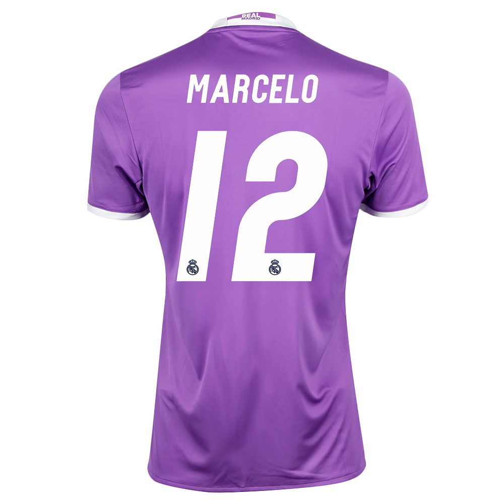 Camiseta 2ª Real Madrid 2016/2017 Marcelo Morado - Fútbol Factory