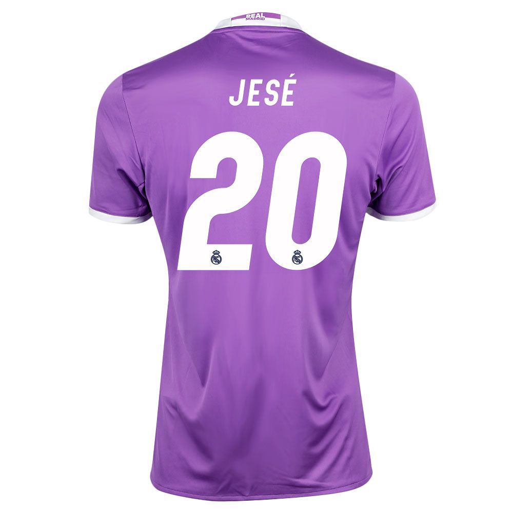 Camiseta 2ª Real Madrid 2016/2017 Jesé Morado - Fútbol Factory
