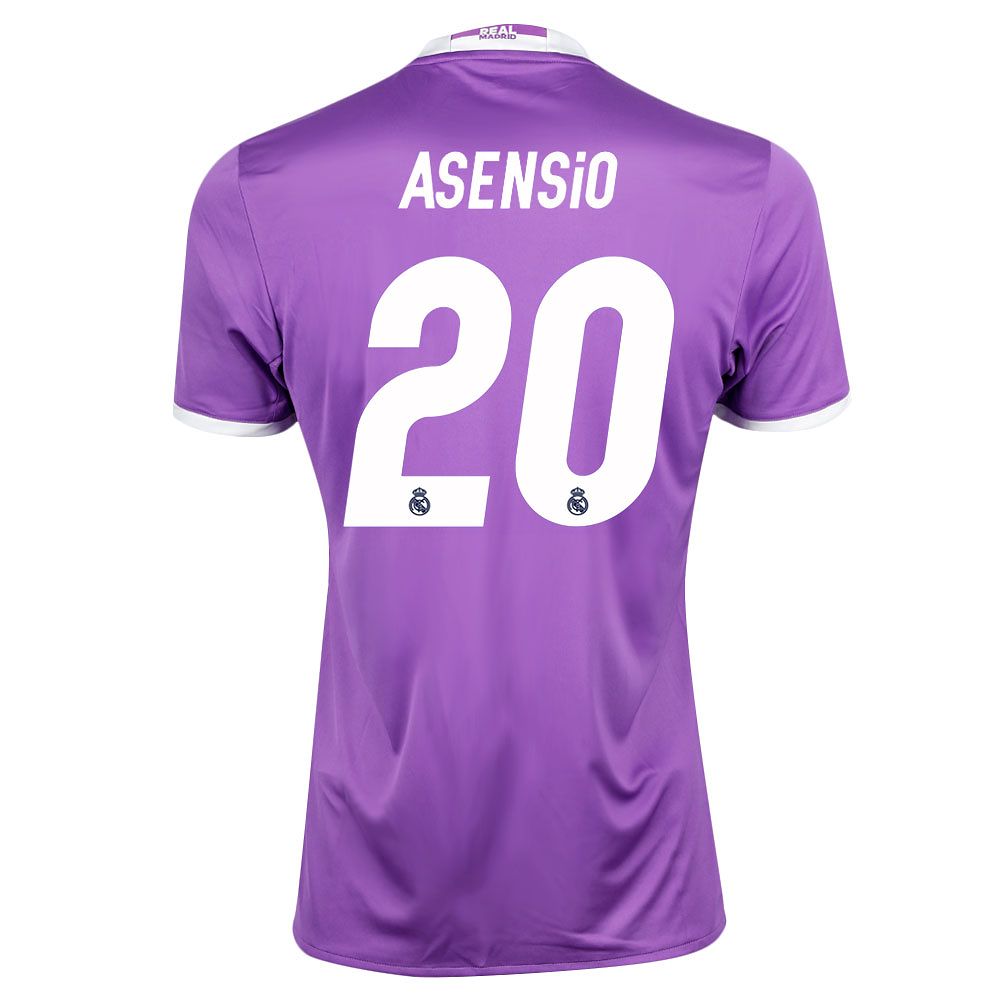 Camiseta 2ª Real Madrid 2016/2017 Asensio Morado - Fútbol Factory