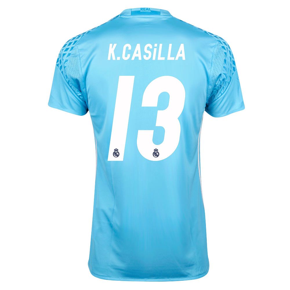 Camiseta 1ª Real Madrid 2016/2017 Kiko Casilla Portero Azul - Fútbol Factory