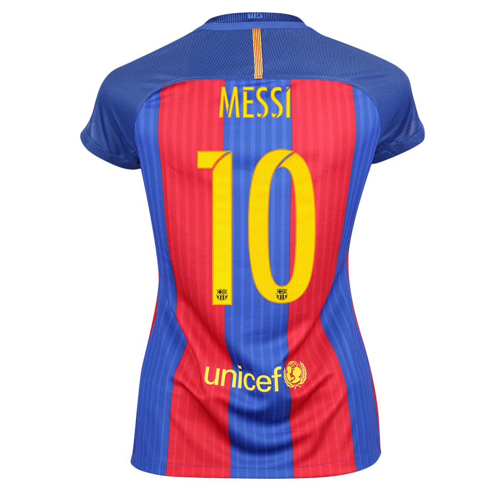 Camiseta 1ª FC Barcelona 2016/2017 Messi Stadium Mujer - Fútbol Factory