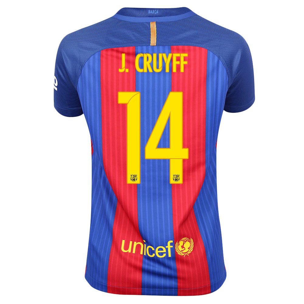 Camiseta 1ª FC Barcelona 2016/2017 Cruyff Stadium Junior - Fútbol Factory