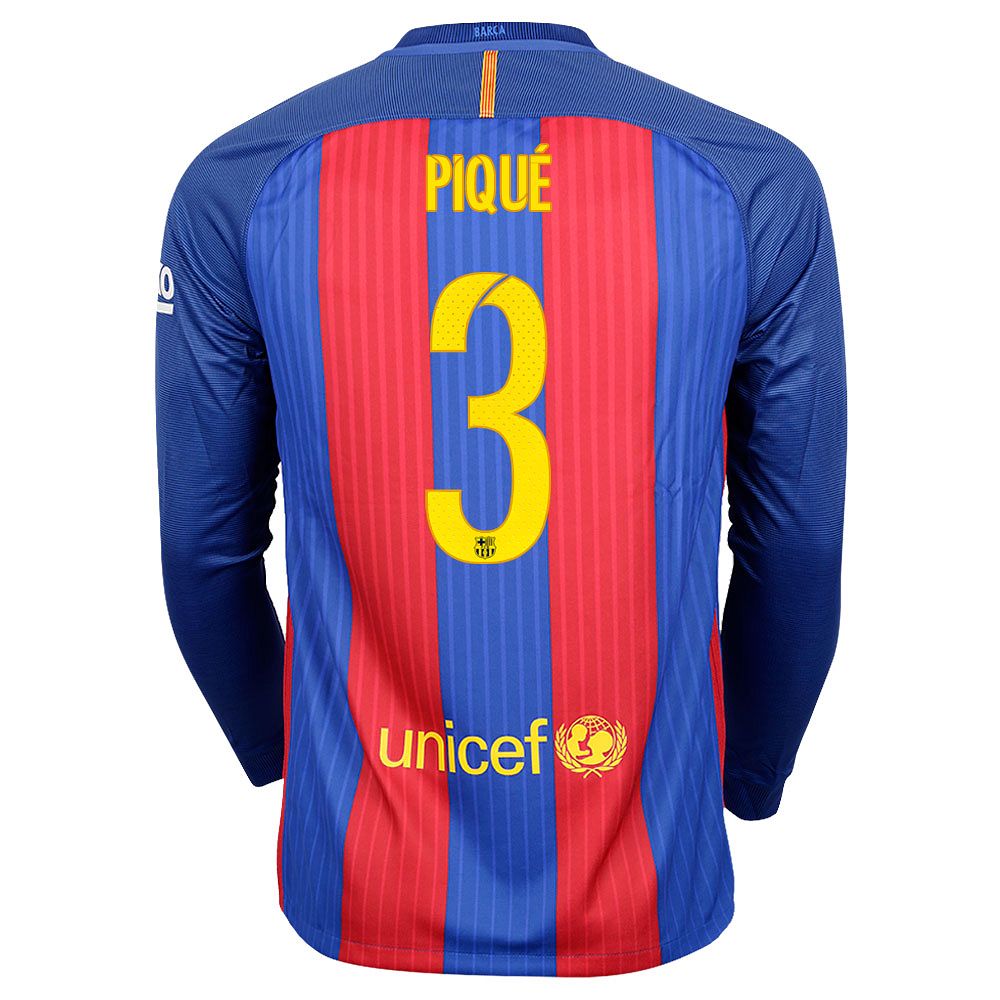 Camiseta 1ª FC Barcelona 2016/2017 Piqué Stadium Manga Larga - Fútbol Factory
