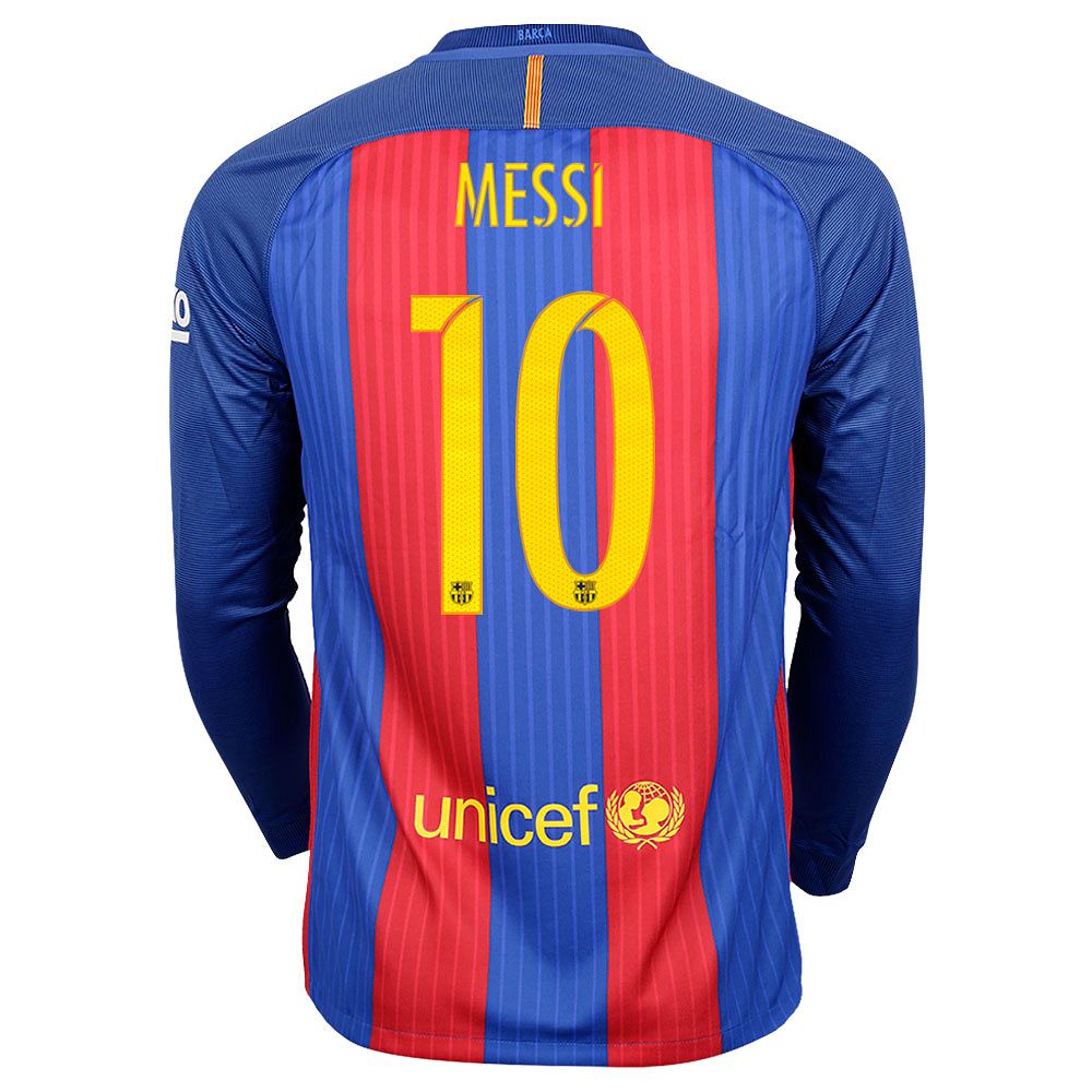 Camiseta 1ª FC Barcelona 2016/2017 Messi Stadium Manga Larga - Fútbol Factory