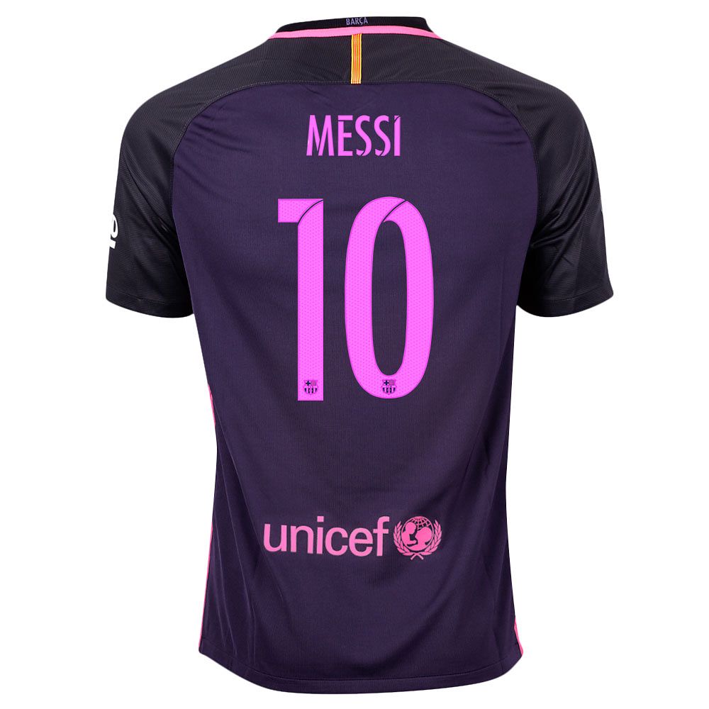 Camiseta 2ª FC Barcelona 2016/2017 Messi Stadium - Fútbol Factory