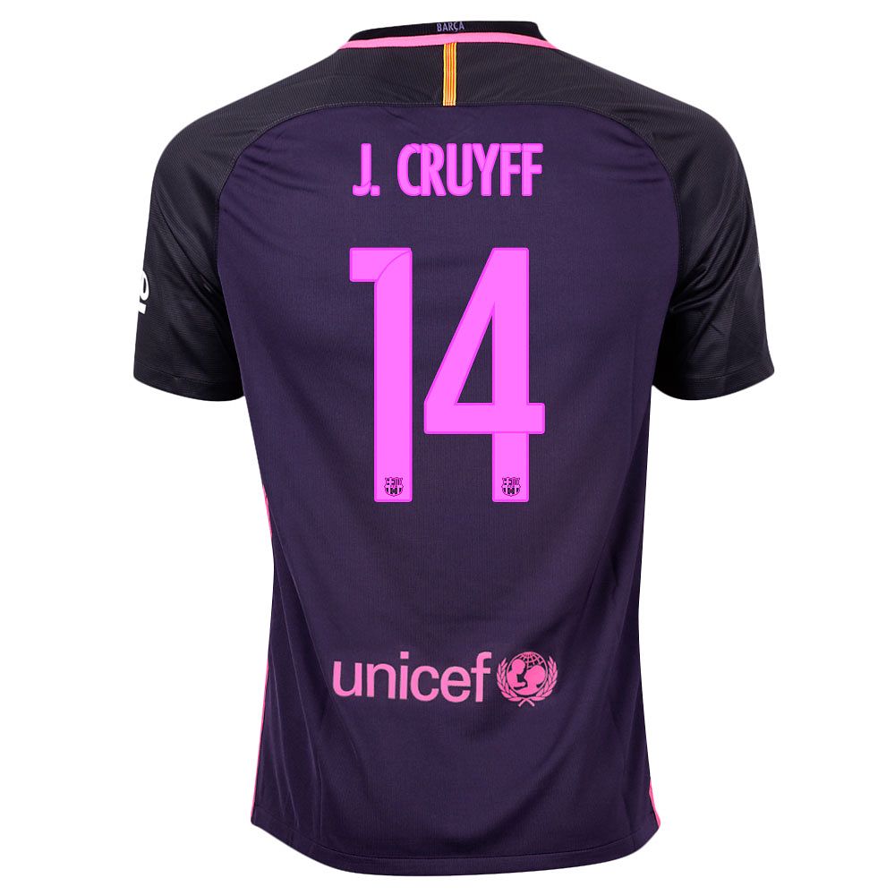 Camiseta 2ª FC Barcelona 2016/2017 Cruyff Stadium - Fútbol Factory