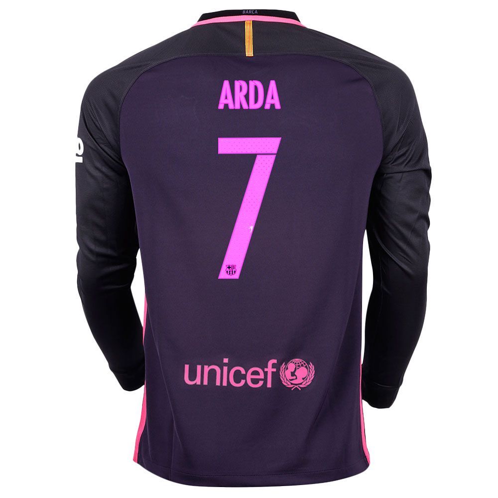 Camiseta 2ª FC Barcelona 2016/2017 Arda Stadium Manga Larga - Fútbol Factory