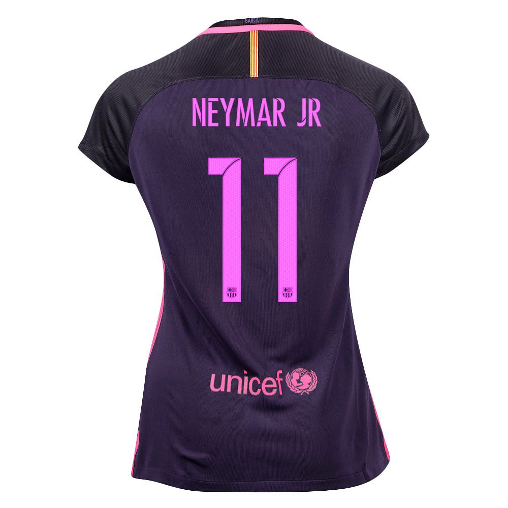 Camiseta 2ª FC Barcelona 2016/2017 Neymar JR Stadium Mujer - Fútbol Factory