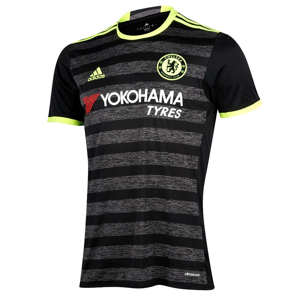 Camiseta 2ª Chelsea FC 2016/2017 Negro - Fútbol Factory