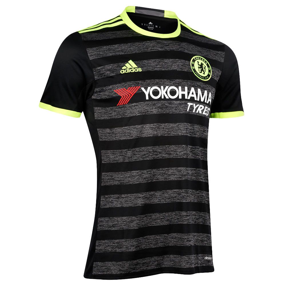 Camiseta 2ª Chelsea FC 2016/2017 Negro - Fútbol Factory