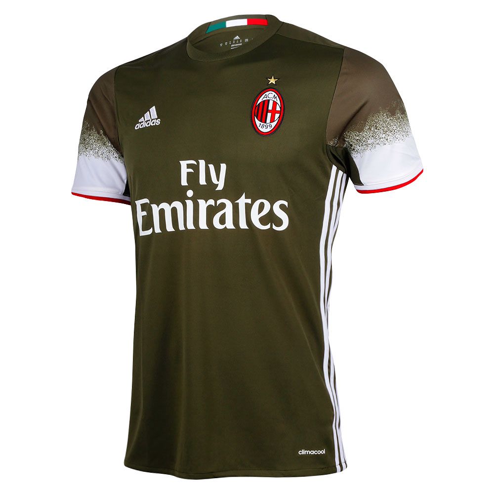 Camiseta 3ª AC Milan 2016/2017 Verde - Fútbol Factory