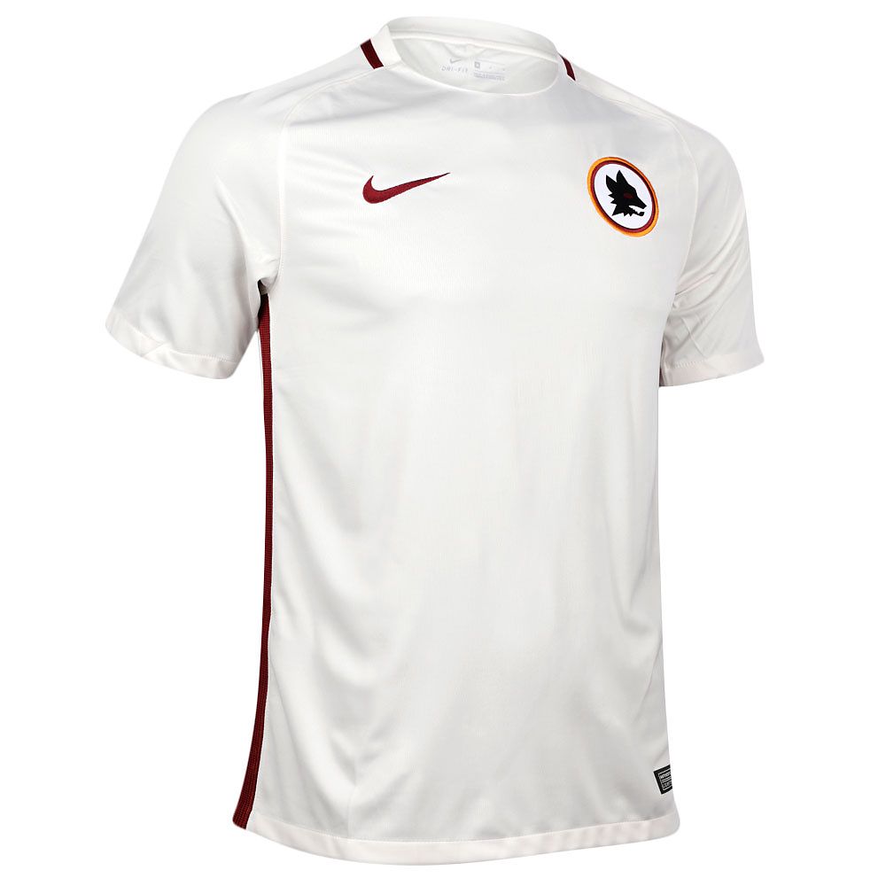 Camiseta 2ª AS Roma 2016/2017 Blanco - Fútbol Factory