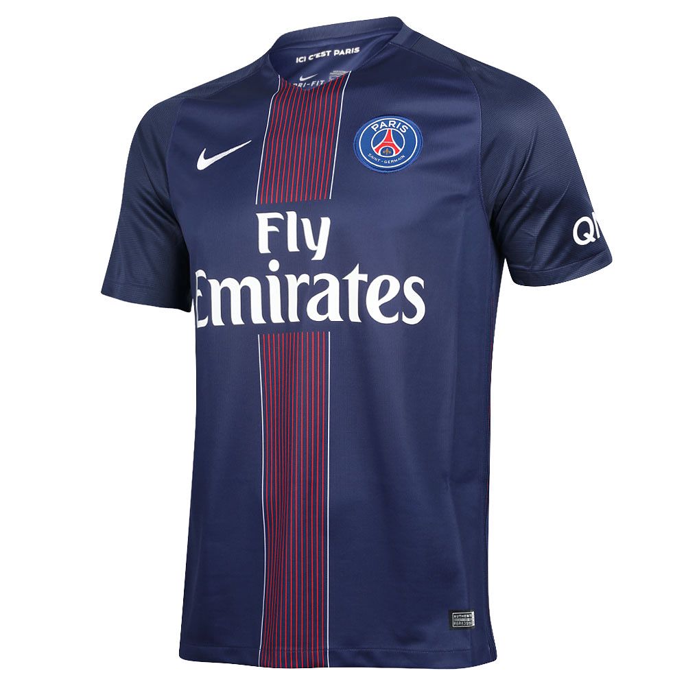 Camiseta 1ª Paris Saint-Germain 2016/2017 Azul - Fútbol Factory