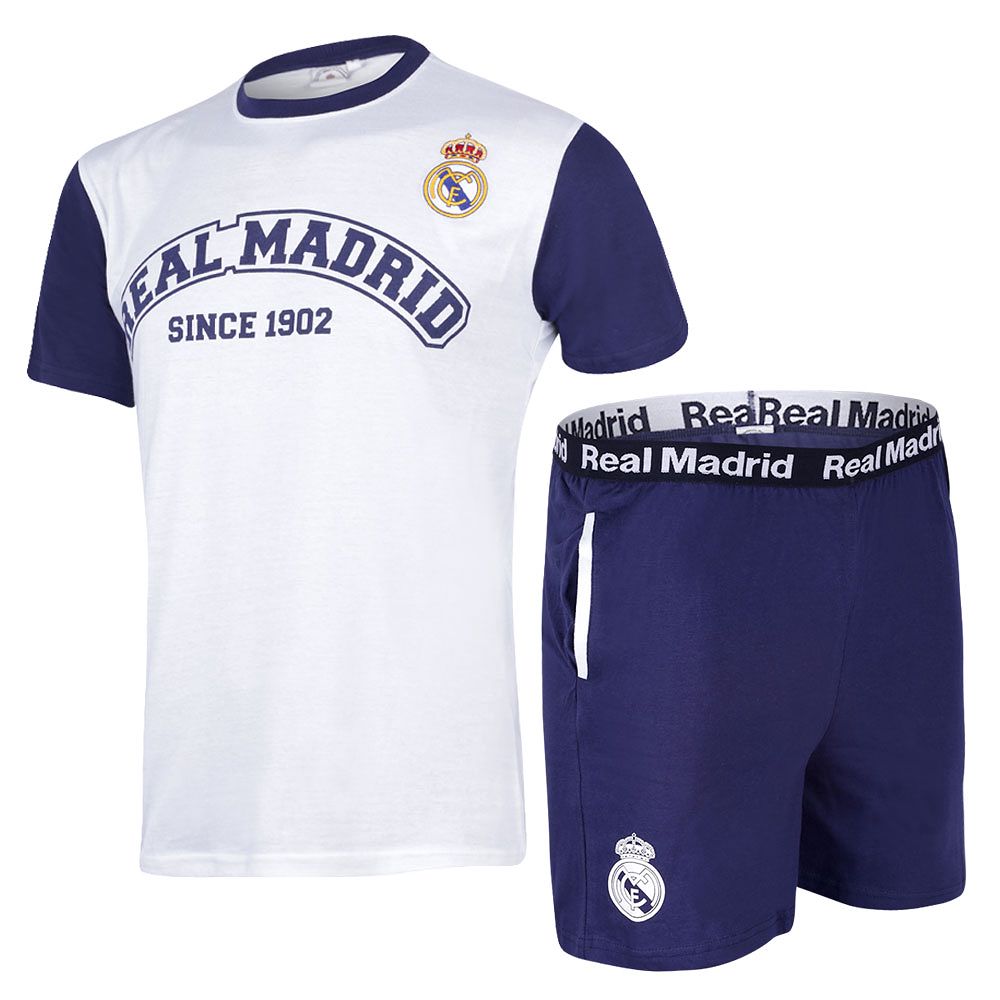 Pijama Real Madrid Blanco - Fútbol Factory