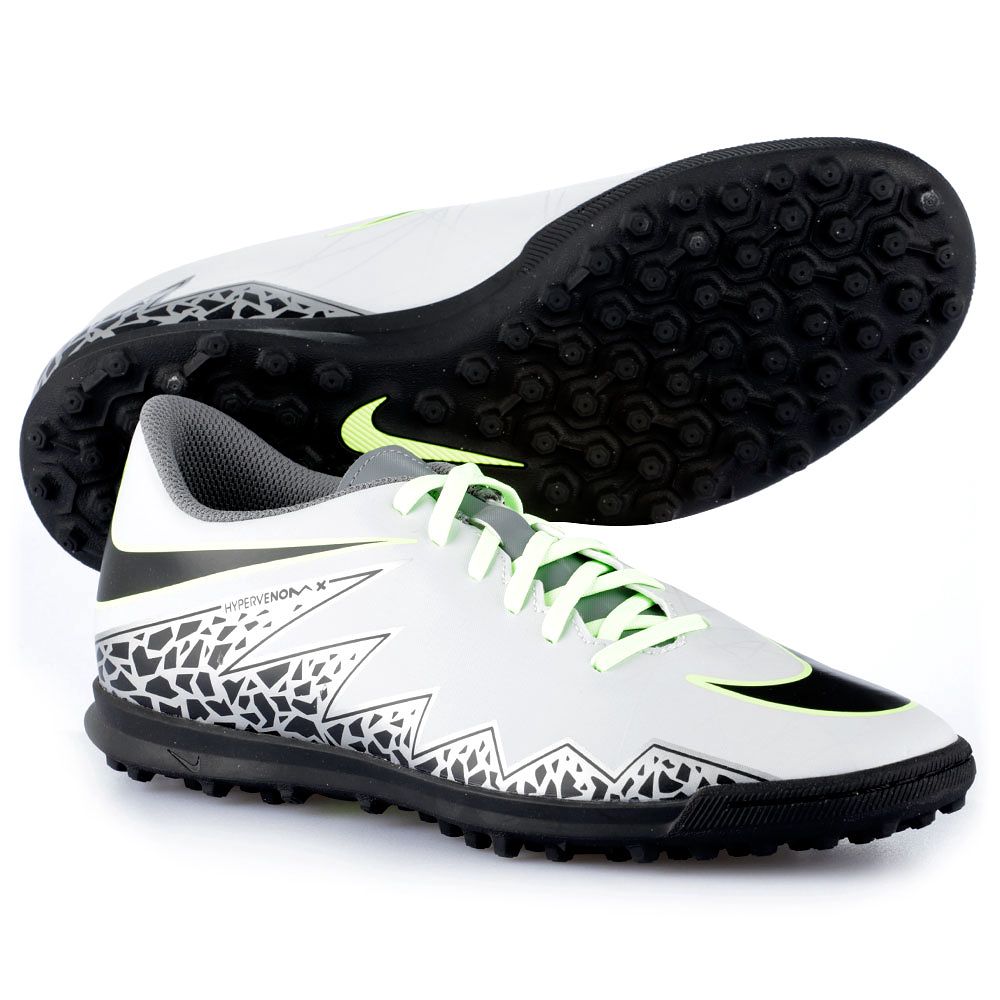 Botas de fútbol Hypervenom Phade II Multitaco Gris - Fútbol Factory