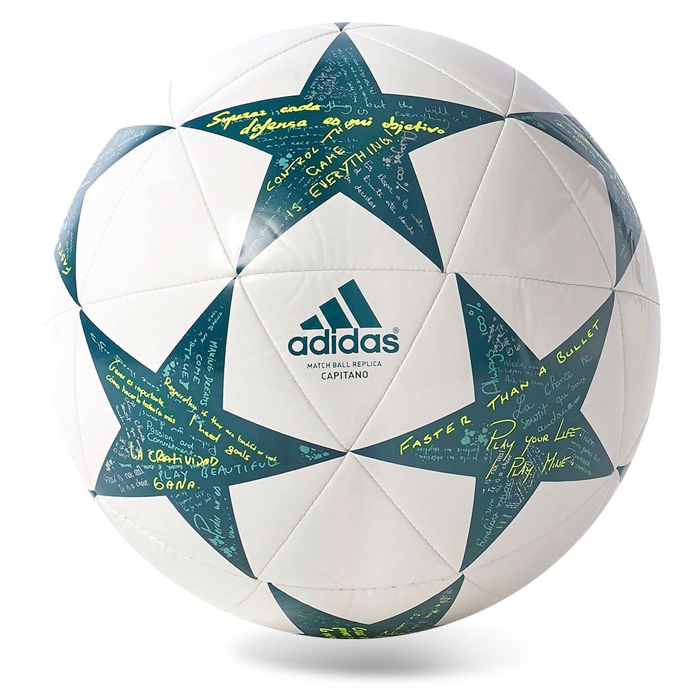 Balón de Fútbol 7 Oficial Finale 16 Capitano 2016/2017 UCL Blanco - Fútbol Factory