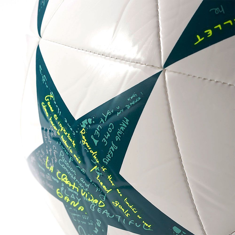 Balón de Fútbol 7 Oficial Finale 16 Capitano 2016/2017 UCL Blanco - Fútbol Factory