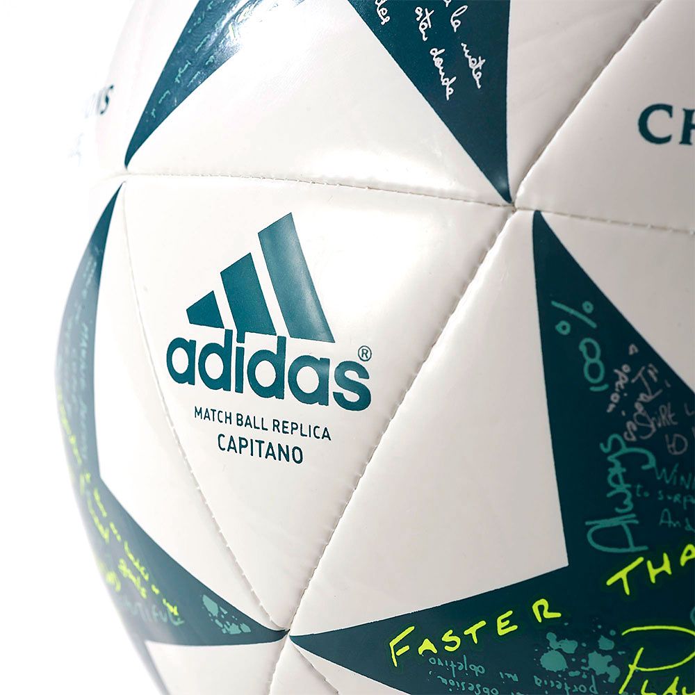 Balón de Fútbol 7 Oficial Finale 16 Capitano 2016/2017 UCL Blanco - Fútbol Factory
