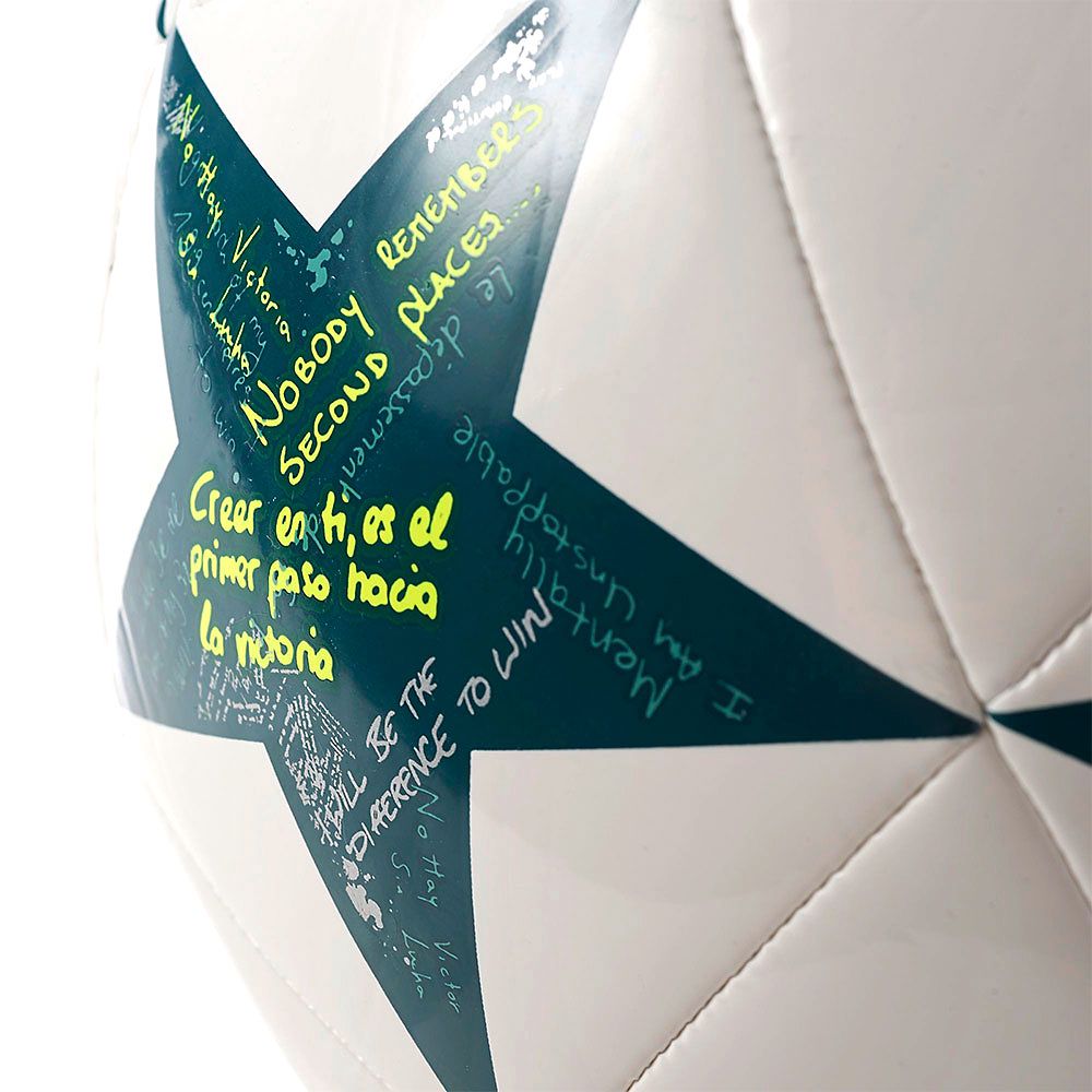 Balón de Fútbol 7 Oficial Finale 16 Capitano 2016/2017 UCL Blanco - Fútbol Factory