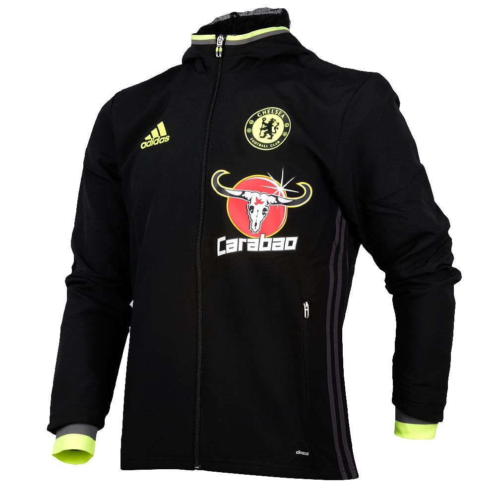Chándal Pre-Match Chelsea FC 2016/2017 Negro - Fútbol Factory