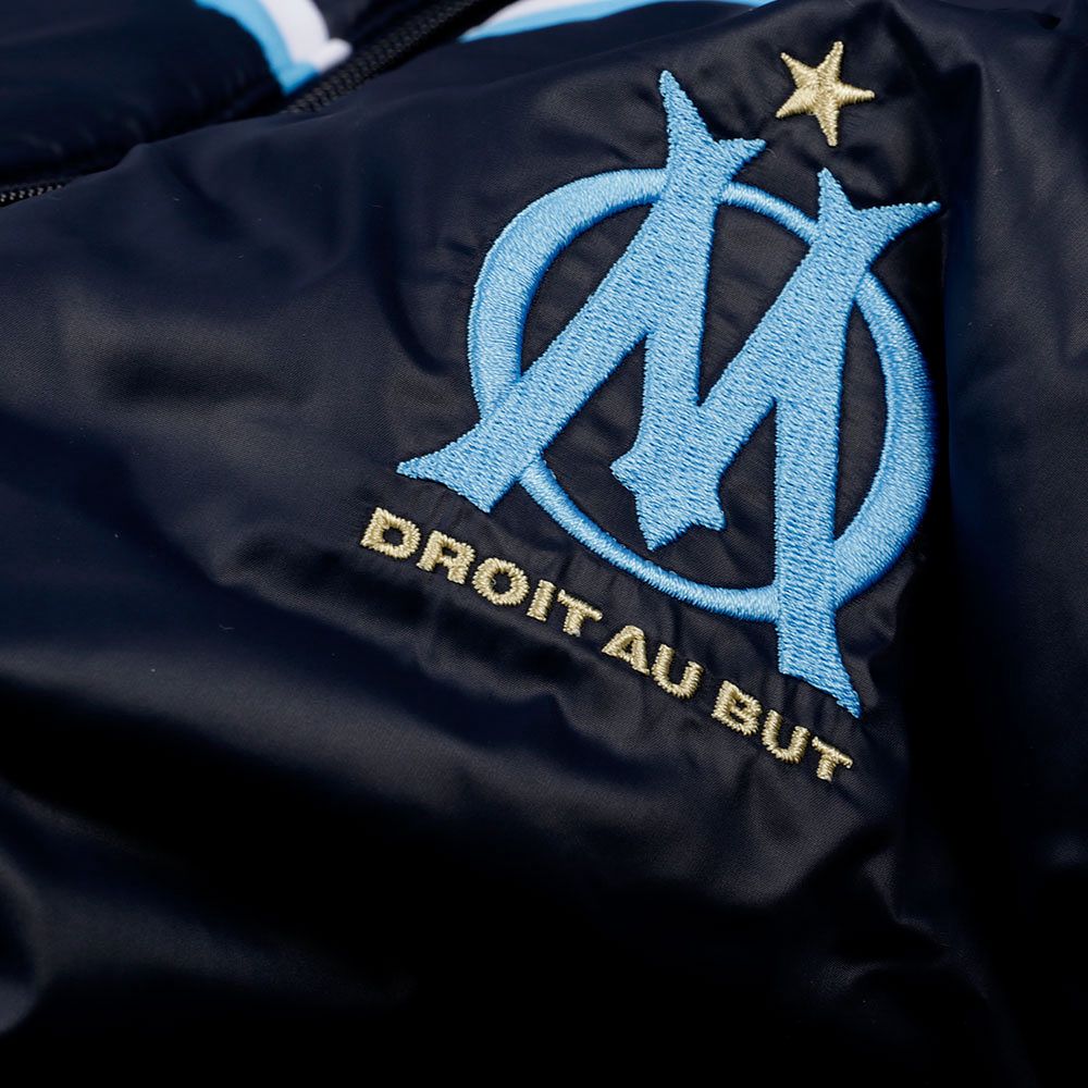 Abrigo Olympique de Marsella 2016/2017 Negro - Fútbol Factory