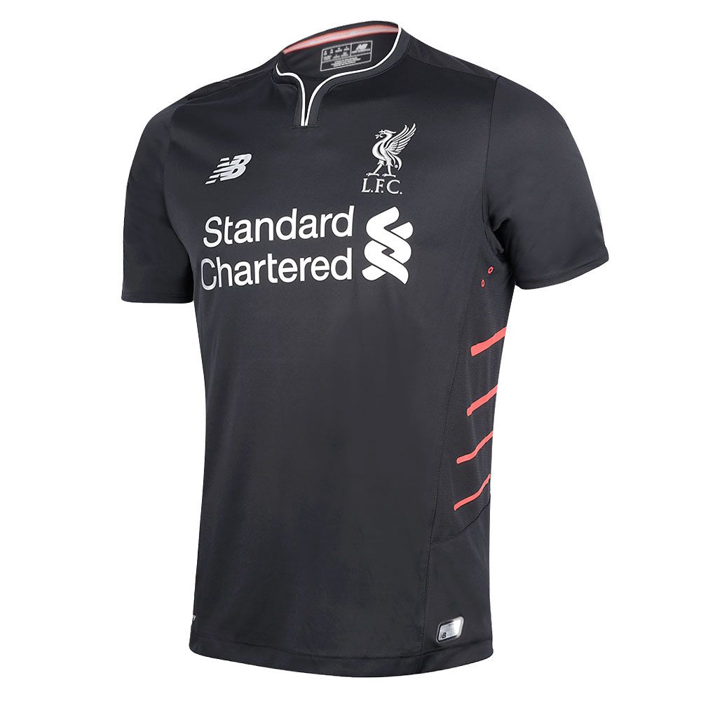 Camiseta 2ª Liverpool FC 2016/2017 Sturridge Negro - Fútbol Factory