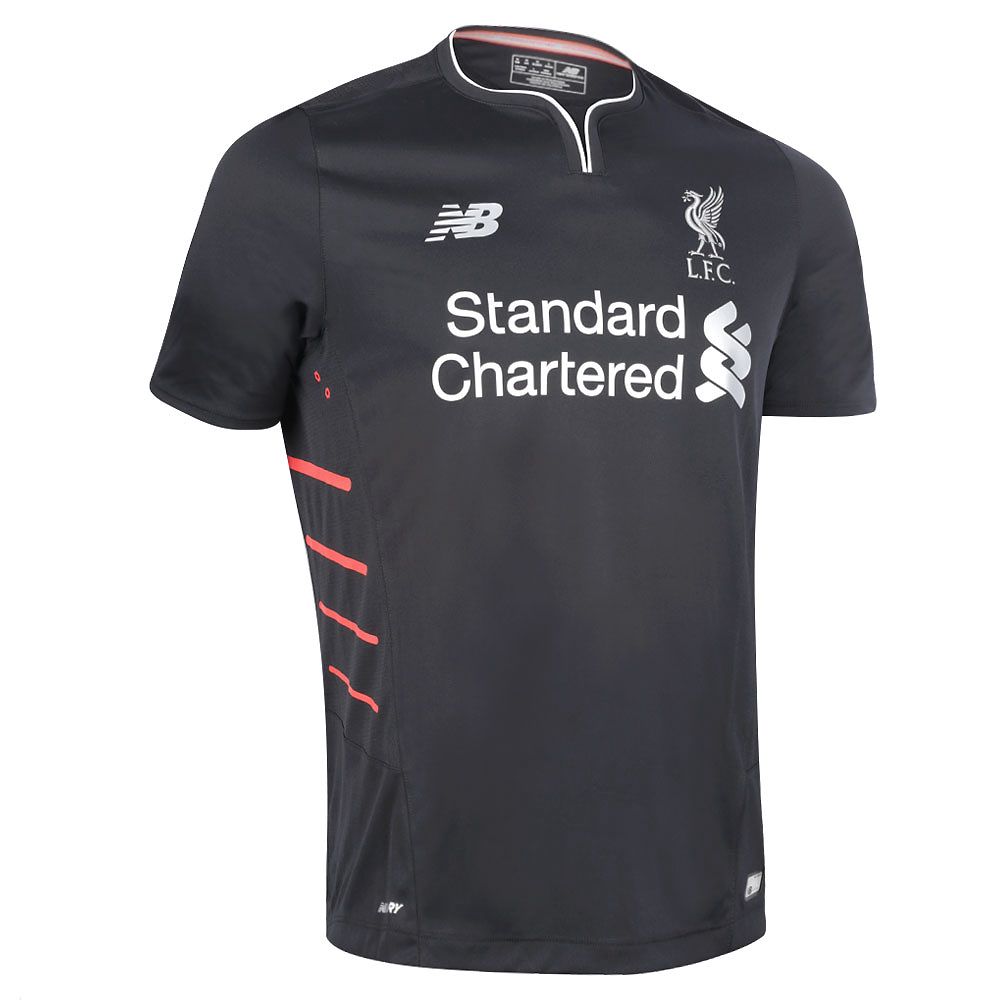 Camiseta 2ª Liverpool FC 2016/2017 Sturridge Negro - Fútbol Factory