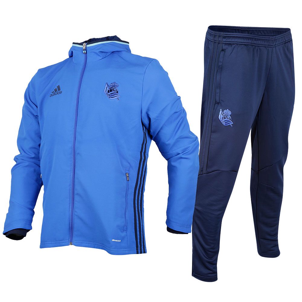 Chándal Pre-Match Real Sociedad 2016/2017 Azul - Fútbol Factory